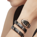 BVLGARI Serpenti Limited Edition Rose Gold, Stainless Steel & Diamond Twist Watch