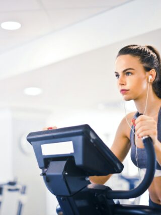 At home treadmill