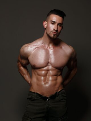 Man with abs